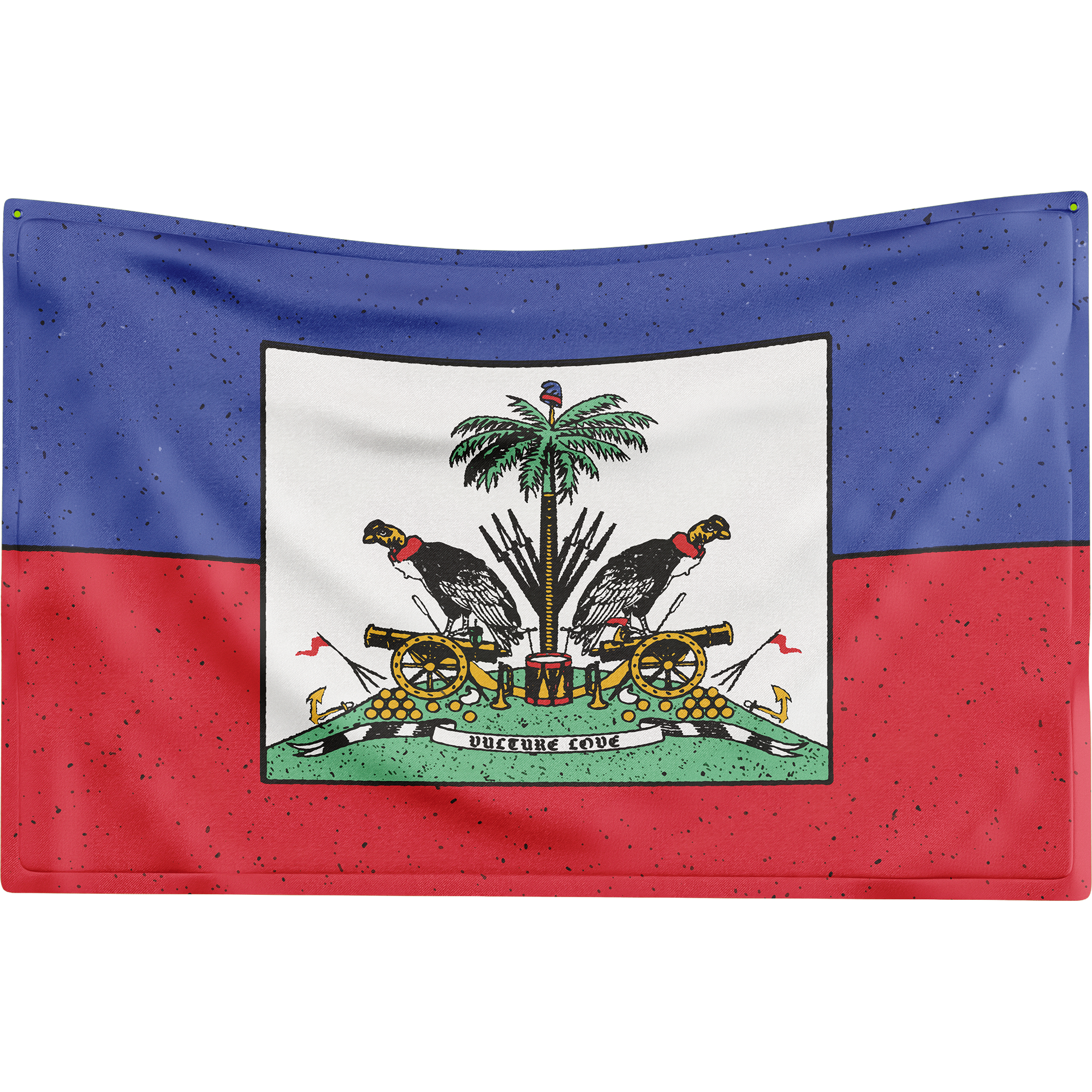 Vulture Love Haitian Flag